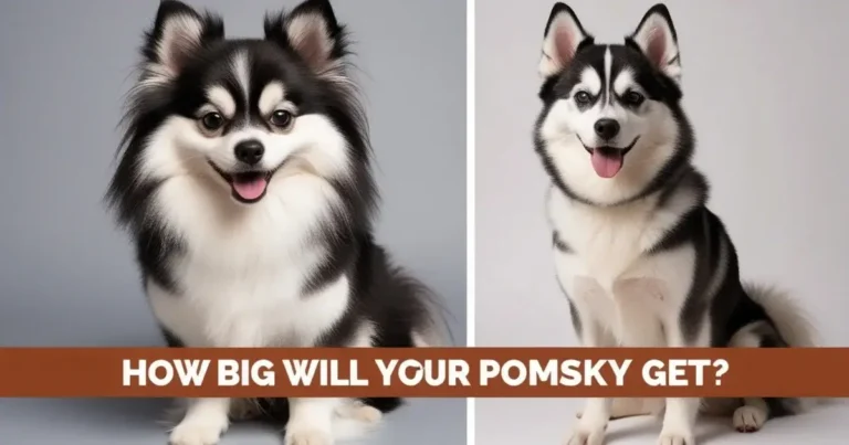 How big will pomsky get?