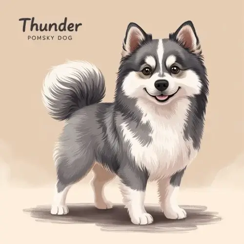 Cute pomsky names 