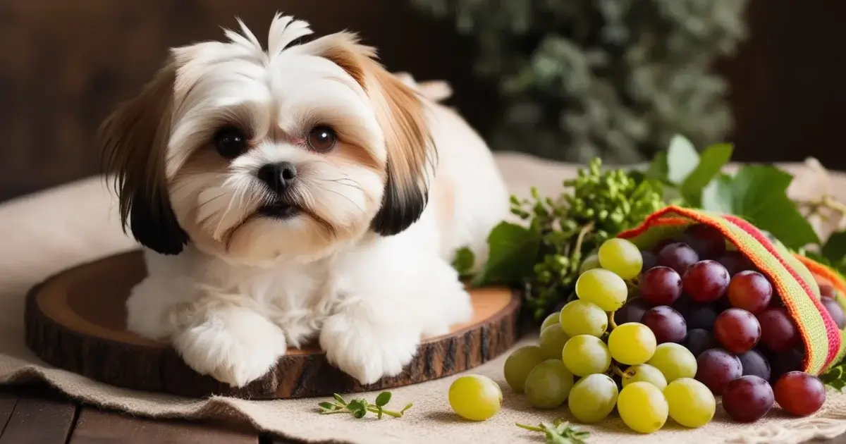 Can Shih Tzu eat grapes