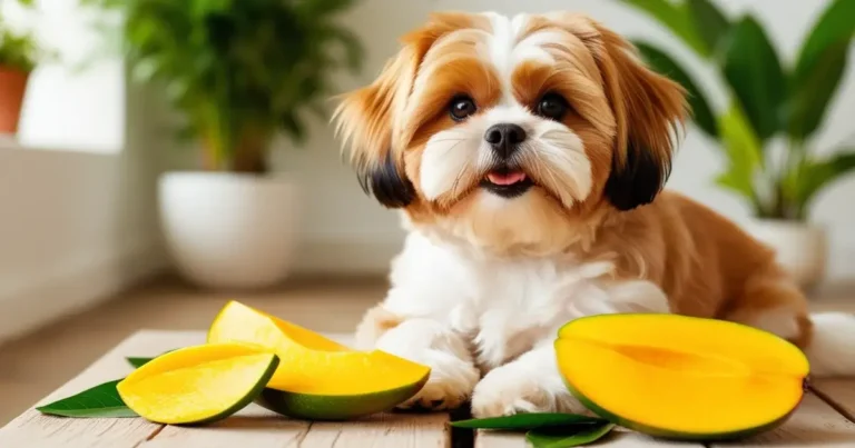 Shih Tzu eat mango