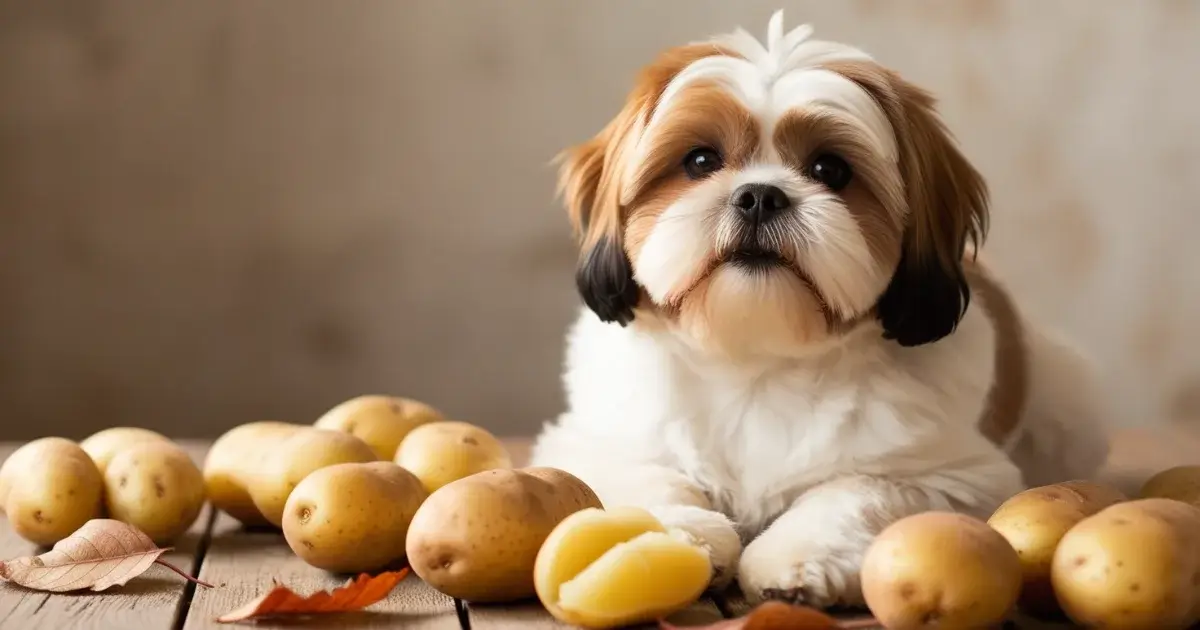 Shih Tzu eat potatoes