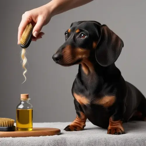 Omega 3 oil for Dachshund dog