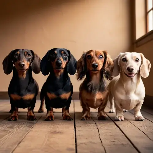 Different types of Dachshunds Dog