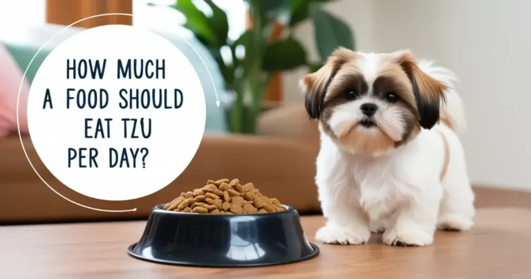 Shih Tzu eat per day