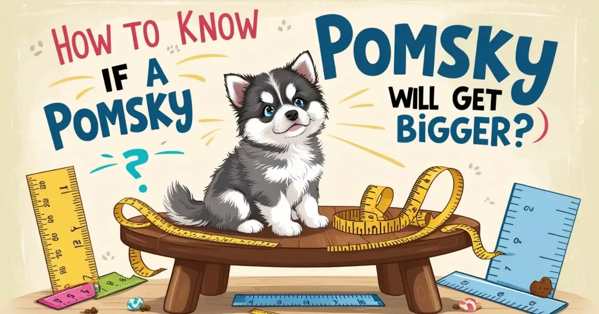 How to know if a Pomsky will get bigger