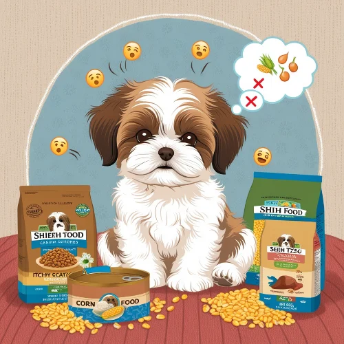 Potential risk of feeding corn to shih tzu