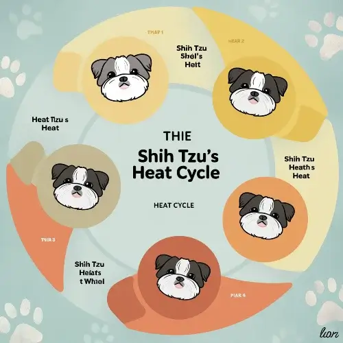 Shih Tzu Heat Cycle stages