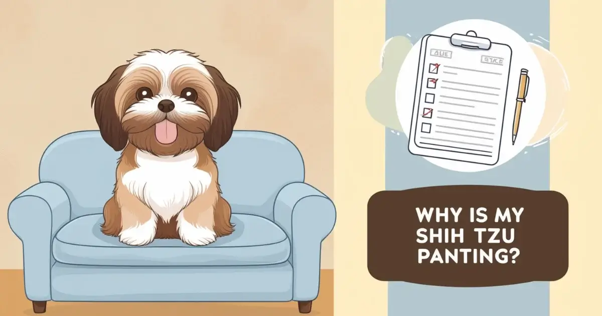 Shih Tzu Panting