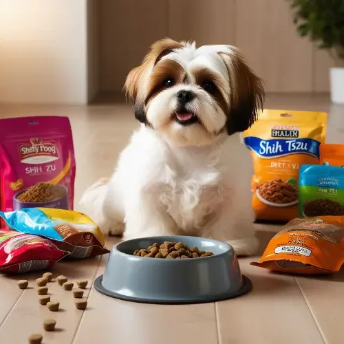 Shih Tzu wet and dry food