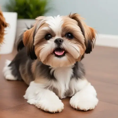 Shih Tzu shake in Excitment