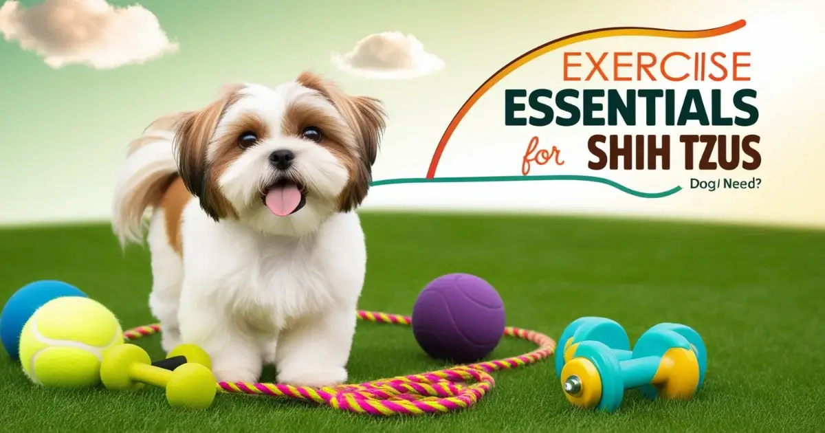 how much exercise does a Shih Tzu need