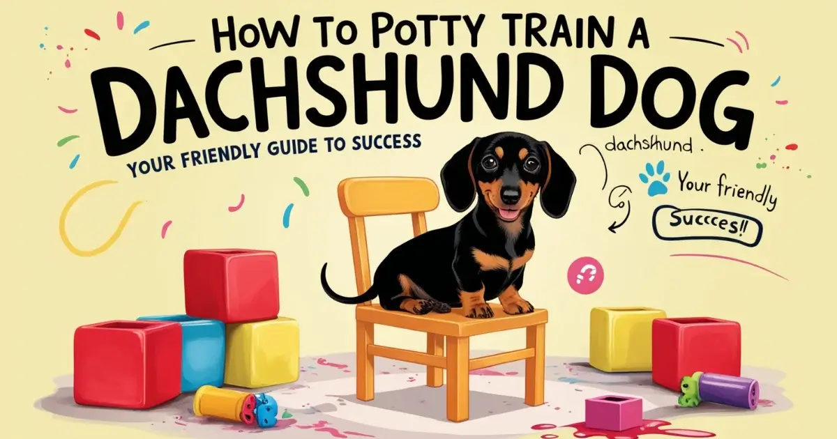 how to potty train a dachshund