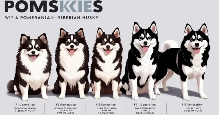 Pomsky generations