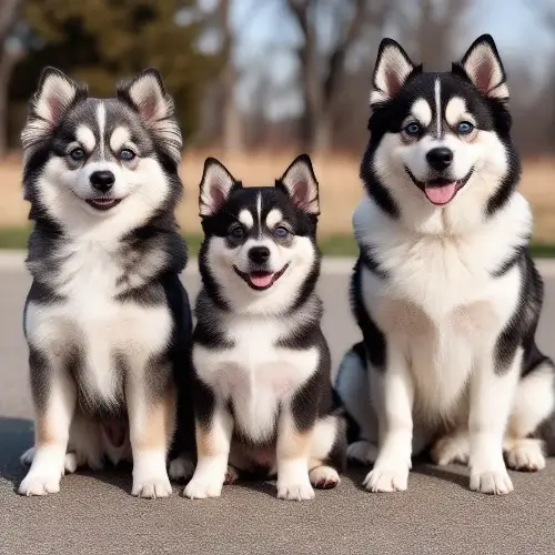 mini micro standard pomsky