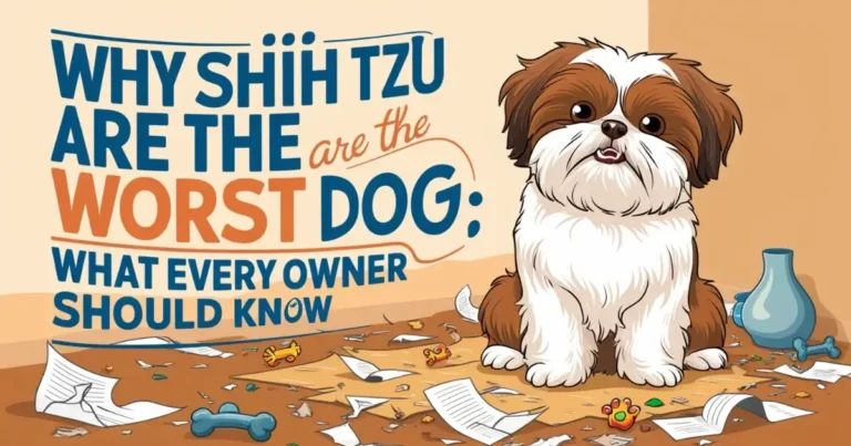 why Shih Tzu are the worst dog