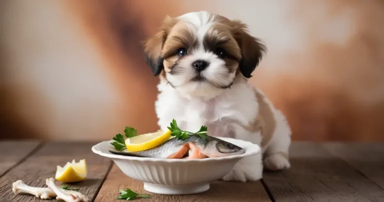 Shih Tzu eat fish