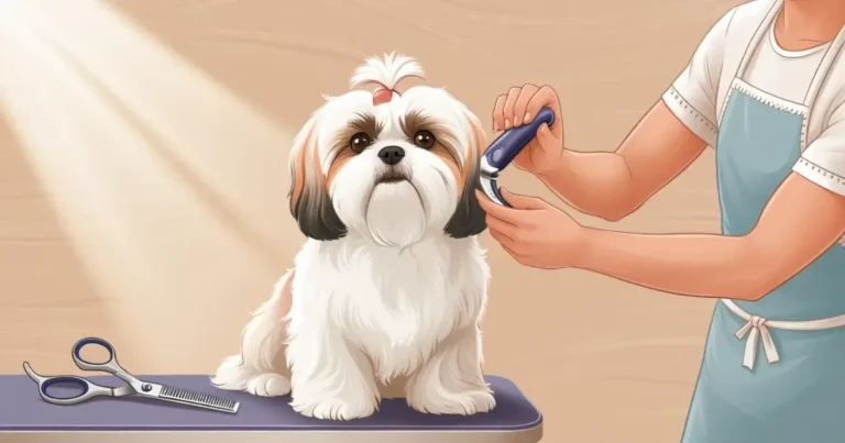 Shave a Shih Tzu dog