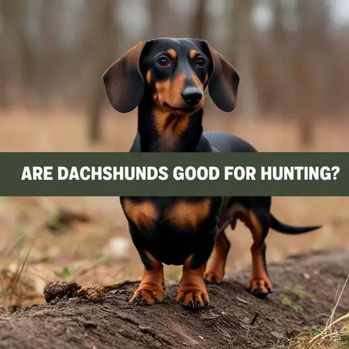 Dachshunds hunt